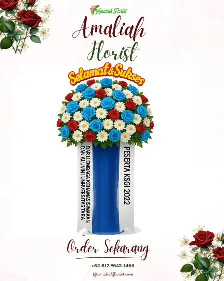 Standing Flowers Pedan